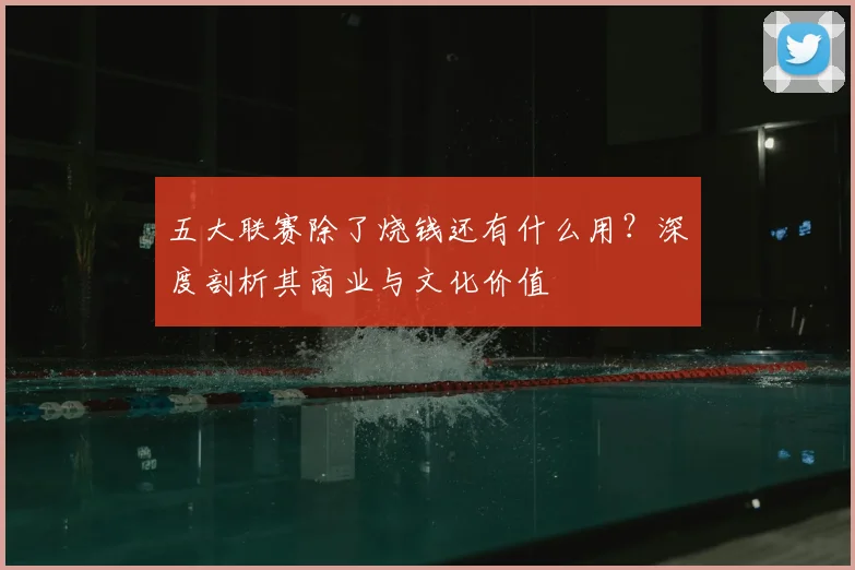 五大联赛除了烧钱还有什么用？深度剖析其商业与文化价值